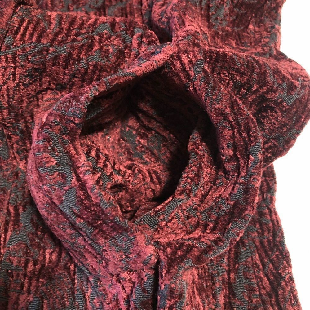 VINTAGE textured velvet button up jacket size S - Picture 3 of 10